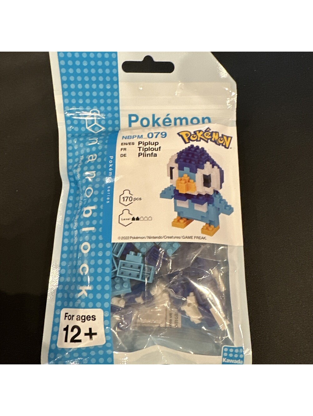 Nanoblock Pokemon: Piplup (NBPM-079)